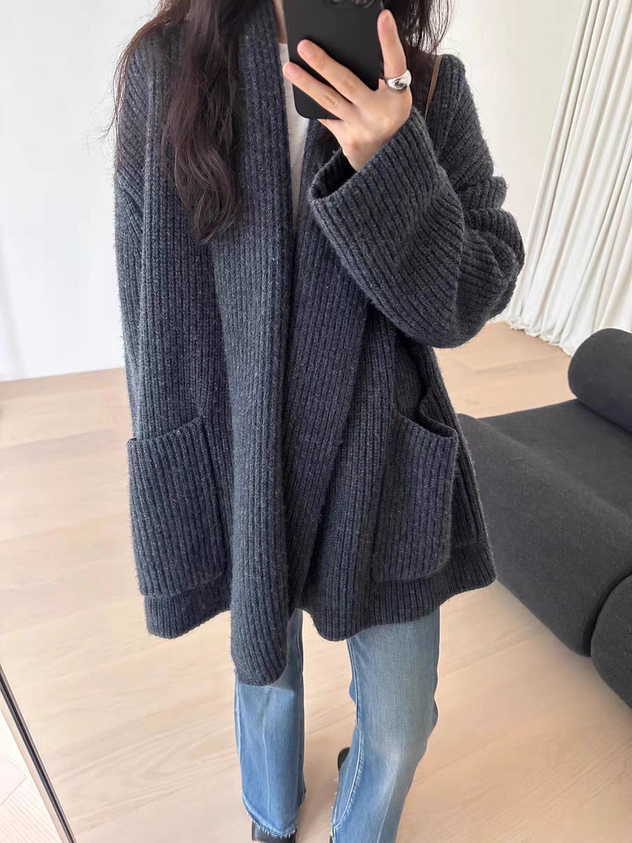 Najma | Cardigan Long pour Toutes Occasions