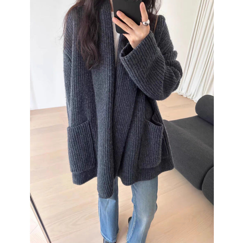 Najma | Cardigan Long pour Toutes Occasions